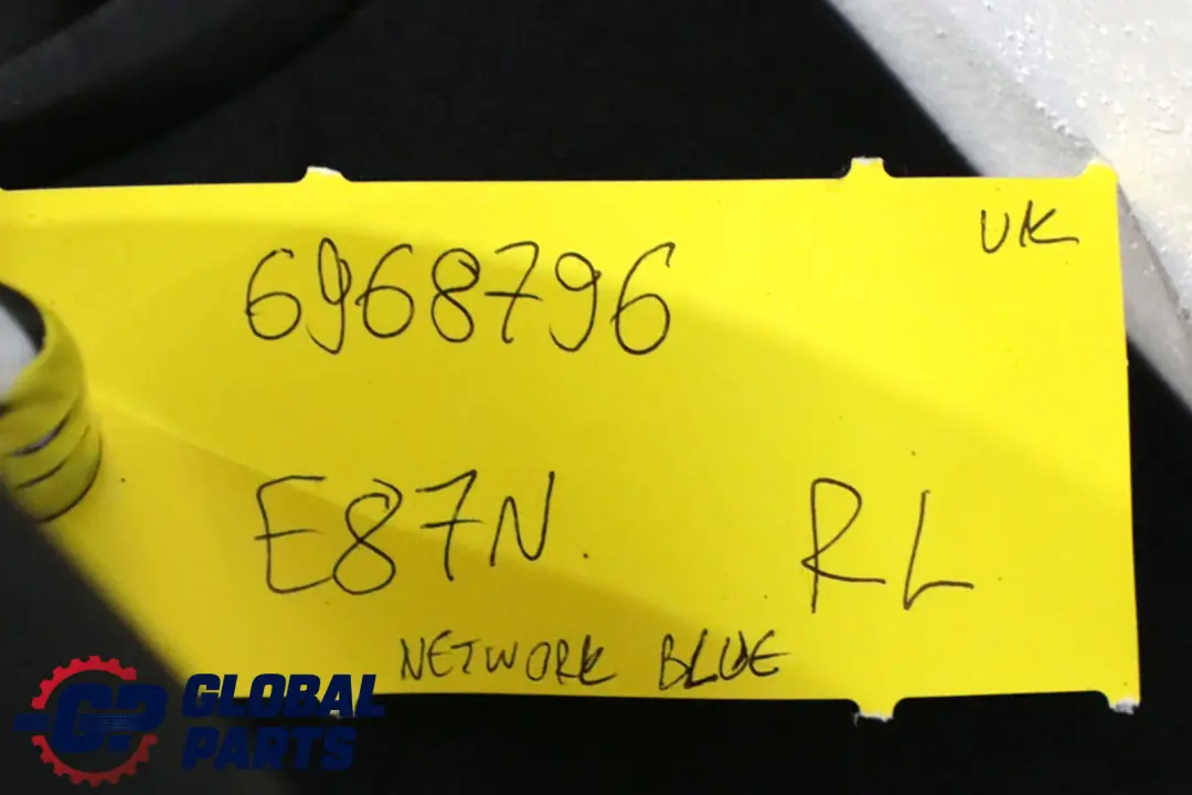 BMW 1 E81 E87 E87N Sitz hinten Fahrerseite links Rückenlehne Monaco Blau Networ - SKU 6968796 - Teilenummer 6968796