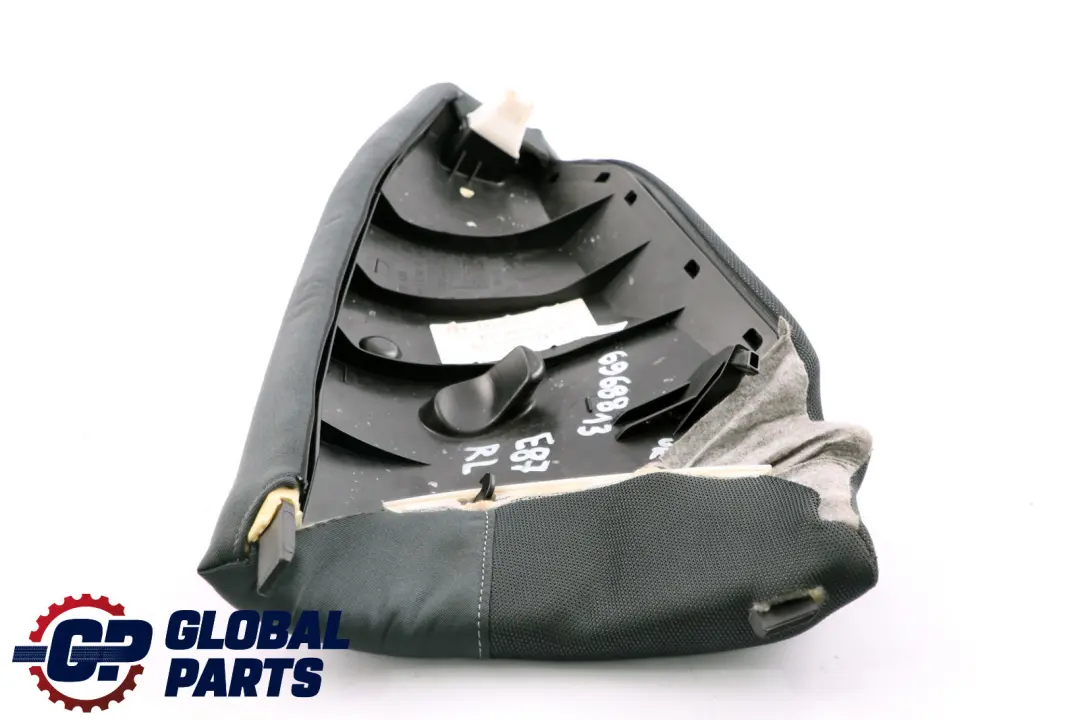 Side Finisher Corner Left N/S Cloth Network Grey to BMW 1 Series E87 Rear Seat with Part number 6968813 BMW 1 Series E87 Rear Seat Side Finisher Corner Left N/S Cloth Network Grey - SKU 6968813 - Part number 6968813