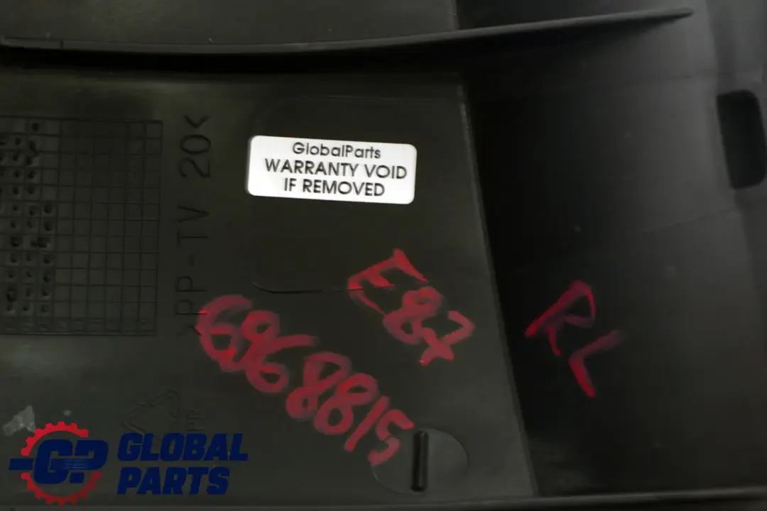 Tela Lateral Panel Asiento Trasero Lado Izquierdo Monaco Azul para BMW E87 con número de pieza 6968815 BMW E87 Tela Lateral Panel Asiento Trasero Lado Izquierdo Monaco Azul - SKU 6968815 - Número de pieza 6968815
