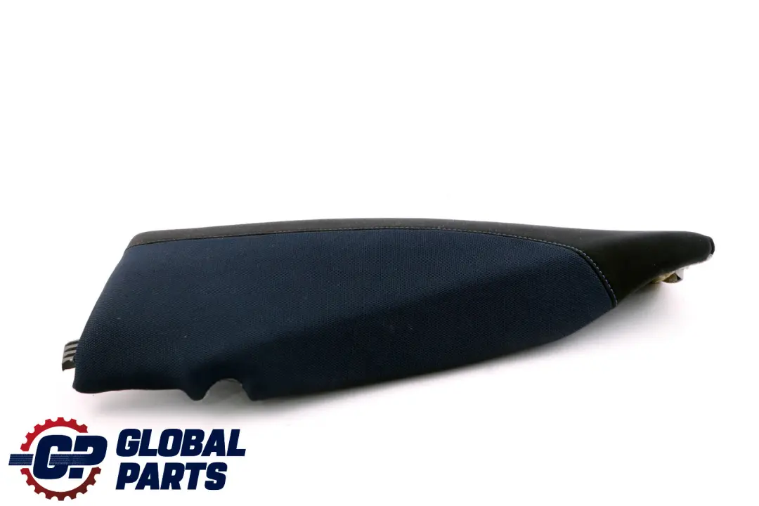 Tapizado lateral de tela asiento trasero derecho Azul Monaco para BMW E87 con número de pieza 52206968816 BMW E87 Tapizado lateral de tela asiento trasero derecho Azul Monaco - SKU 6968816 - Número de pieza 52206968816