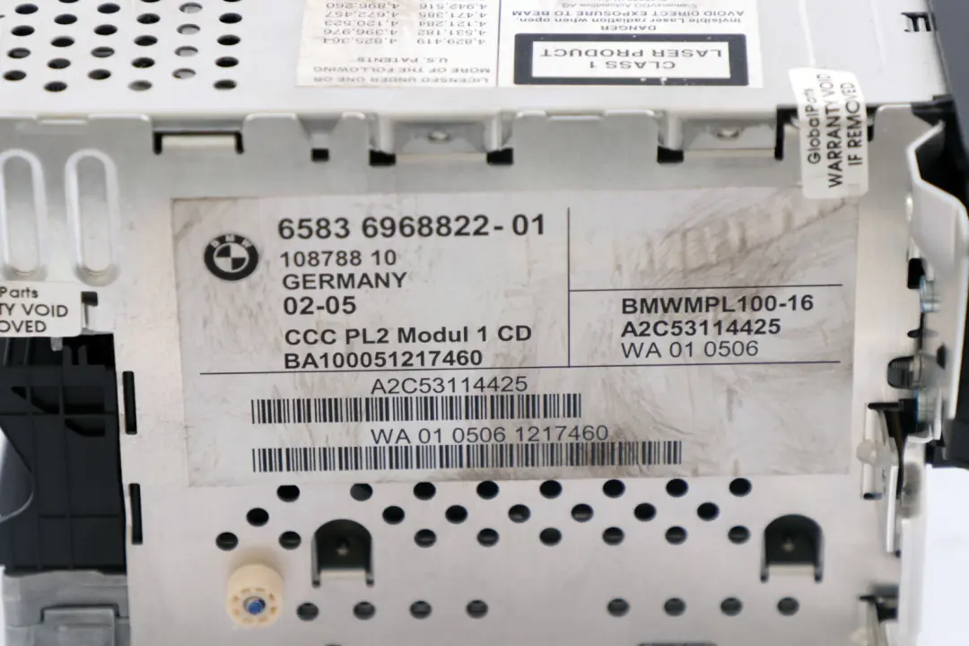 CCC CD Professional Navigation System Controller to BMW 1 3 Series E87 E90 with Part number 6968822 BMW 1 3 Series E87 E90 CCC CD Professional Navigation System Controller - SKU 6968822 - Part number 6968822