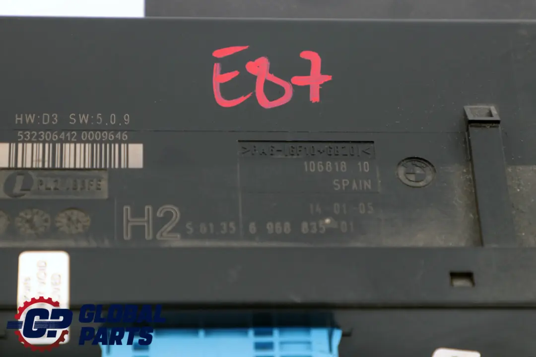 Footwell Control Module Body H2 6135 to BMW 1 Series E87 with Part number 6968835 BMW 1 Series E87 Footwell Control Module Body H2 6135 - SKU 6968835 - Part number 6968835