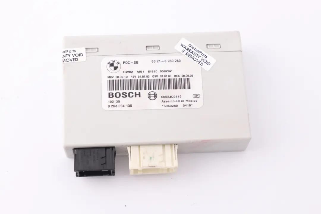 Reihe E81 E87 E90 E91 E92 LCI Steuergerät PDC 6620 für BMW 1 3 mit Teilenummer 6969280 BMW 1 3 Reihe E81 E87 E90 E91 E92 LCI Steuergerät PDC 6620 - SKU 6969280 - Teilenummer 6969280