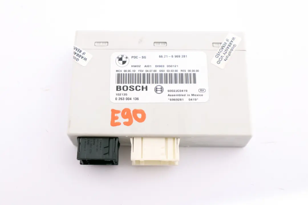 BMW 1 3 X1 Series E81 E84 E87 E90 E91 Parking Control Module Unit PDC - SKU 6969281 - Part number 6969281