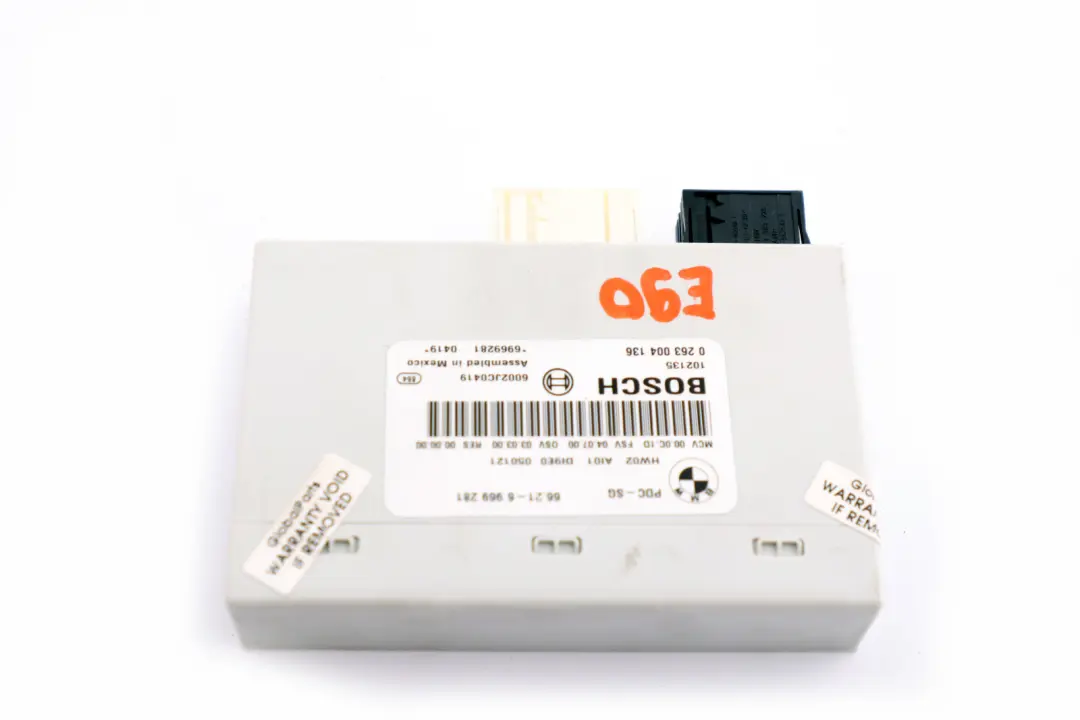Unite Module Commande Stationnement PDC pour BMW X1 E81 E84 E87 E90 E91 à propos du numéro de pièce 6969281 BMW X1 E81 E84 E87 E90 E91 Unite Module Commande Stationnement PDC - SKU 6969281 - Numéro de pièce 6969281