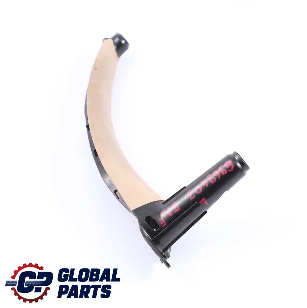Carrier Door Panel Pull Handle Trim Left N/S Savanna Beige to BMW X5 X6 E70 E71 with Part number 6969403 BMW X5 X6 E70 E71 Carrier Door Panel Pull Handle Trim Left N/S Savanna Beige - SKU 6969403 - Part number 6969403