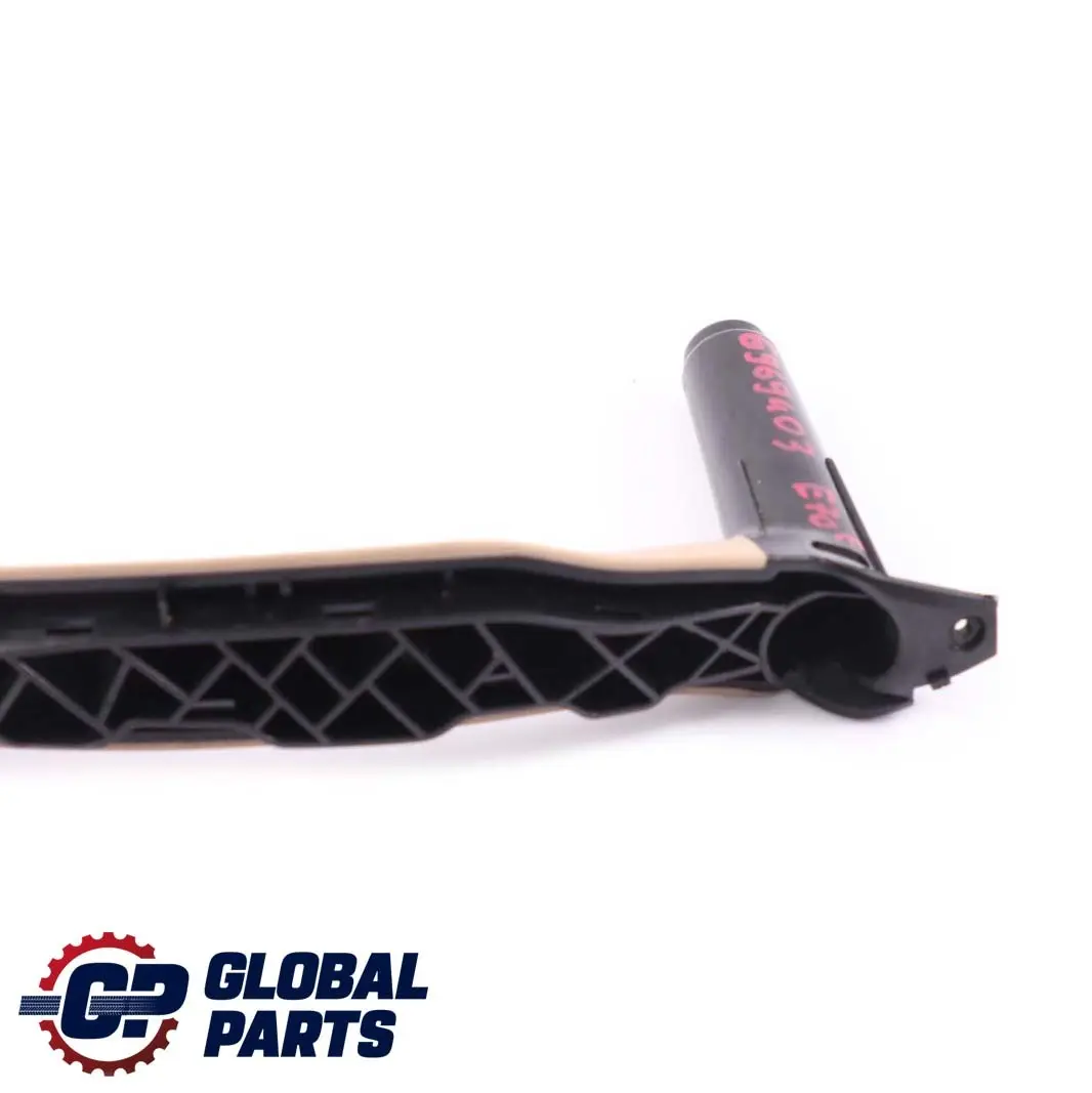 Carrier Door Panel Pull Handle Trim Left N/S Savanna Beige to BMW X5 X6 E70 E71 with Part number 6969403 BMW X5 X6 E70 E71 Carrier Door Panel Pull Handle Trim Left N/S Savanna Beige - SKU 6969403 - Part number 6969403