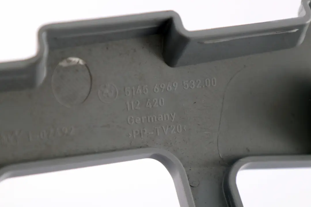 Passenger's Footwell Trim Panel Bottom Alaskagrau Grey to BMW 1 Series E87 with Part number 6969532 BMW 1 Series E87 Passenger's Footwell Trim Panel Bottom Alaskagrau Grey - SKU 6969532 - Part number 6969532