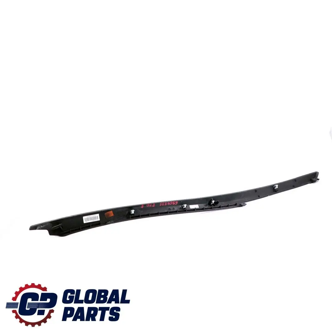 BMW X5 X6 E70 E71 Baguette de Bois Console Centrale a Gauche Noyer - SKU 6969535 - Numéro de pièce 6969535