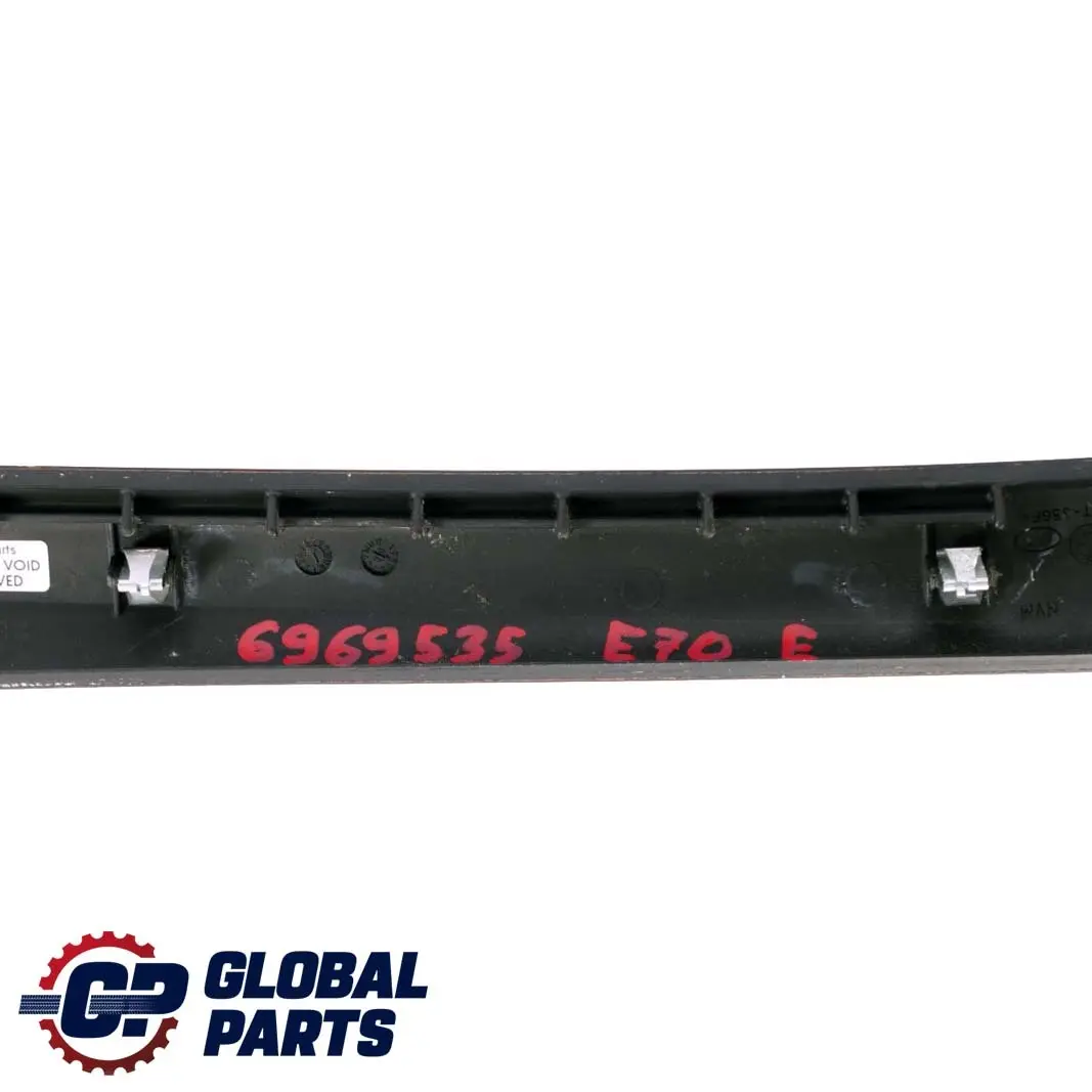 BMW X5 X6 er E70 E71 Holzleiste Mittelkonsole Links Nussbaumwurzel - SKU 6969535 - Teilenummer 6969535