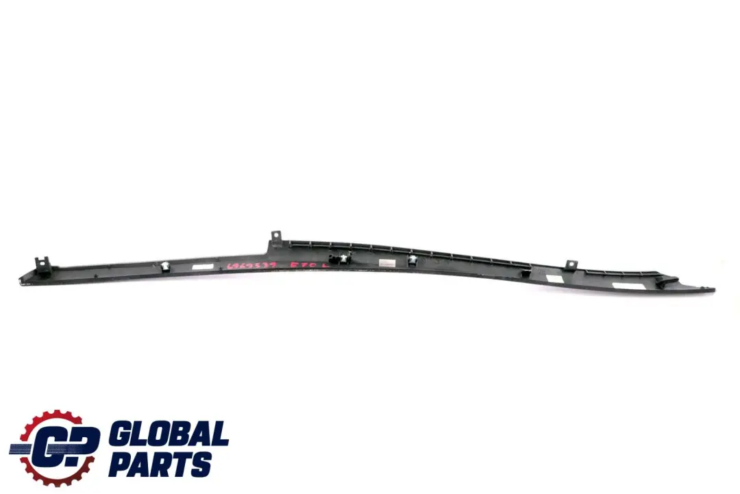 BMW X6 Series E71 Wood Strip Trim Left N/S Centre Console Bamboo Grain Dark - SKU 6969539 - Part number 6969539