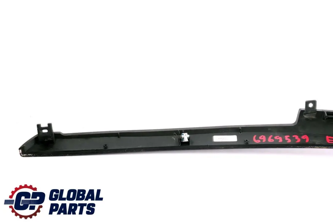 BMW X6 Series E71 Wood Strip Trim Left N/S Centre Console Bamboo Grain Dark - SKU 6969539 - Part number 6969539