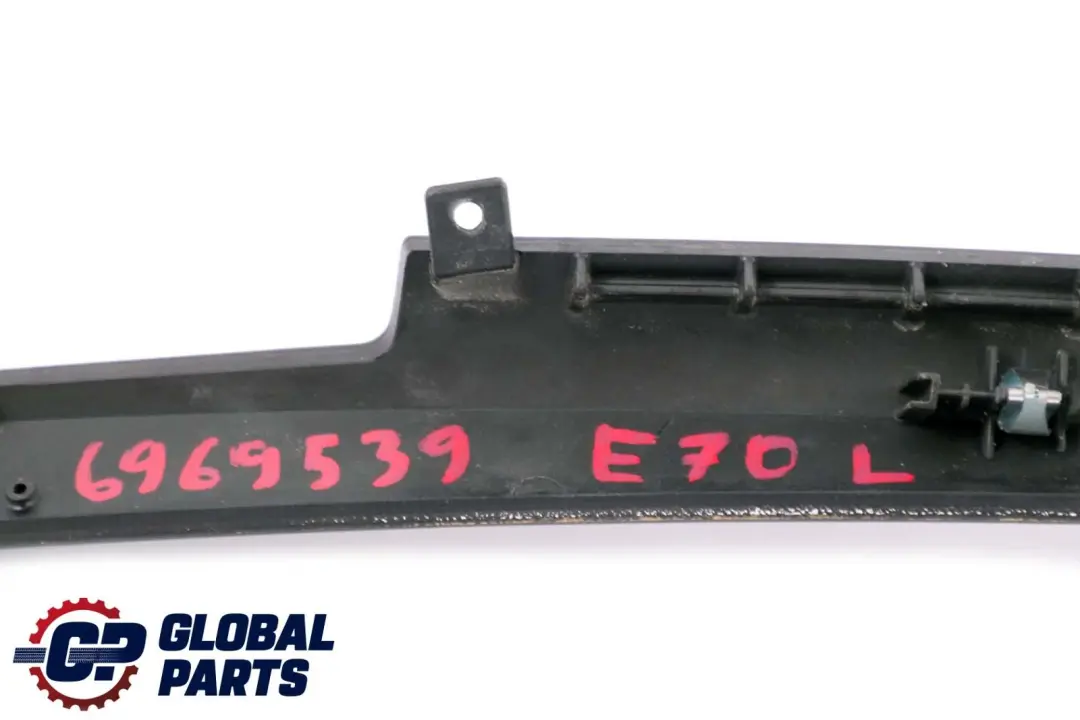 BMW X6 Series E71 Wood Strip Trim Left N/S Centre Console Bamboo Grain Dark - SKU 6969539 - Part number 6969539