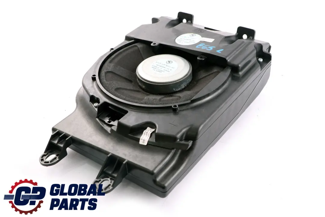 Altavoz central De graves izquierdo HiFi-System para BMW E65 E66 con número de pieza 6901323 BMW E65 E66 Altavoz central De graves izquierdo HiFi-System - SKU 6970007 - Número de pieza 6901323