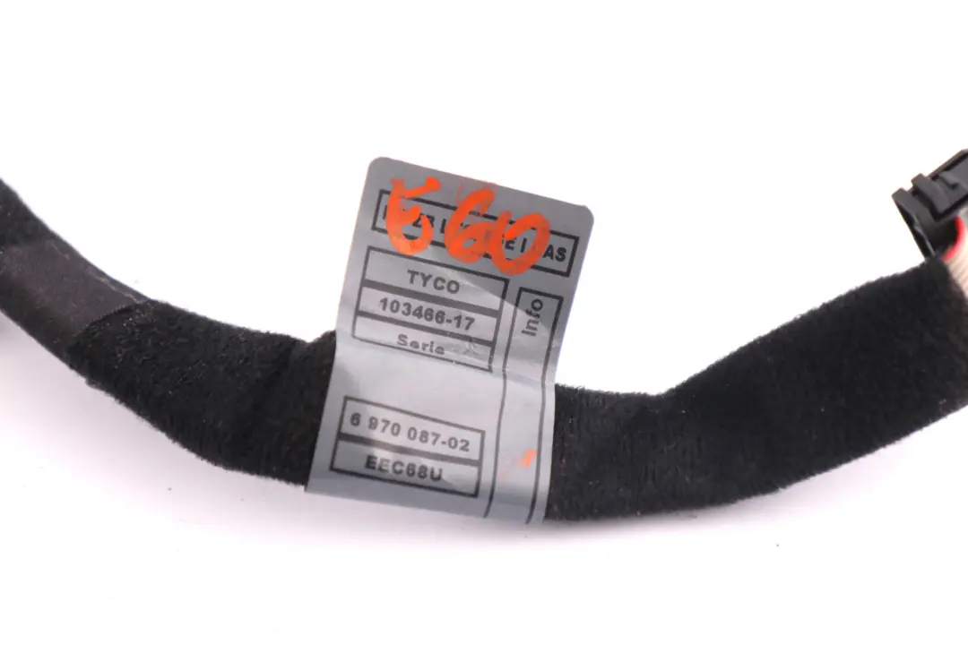 BMW 5 6 Series E60 E61 E63 LCI Cable Set Start / Stop Switch Wiring Loom - SKU 6970086 - Part number 6970087