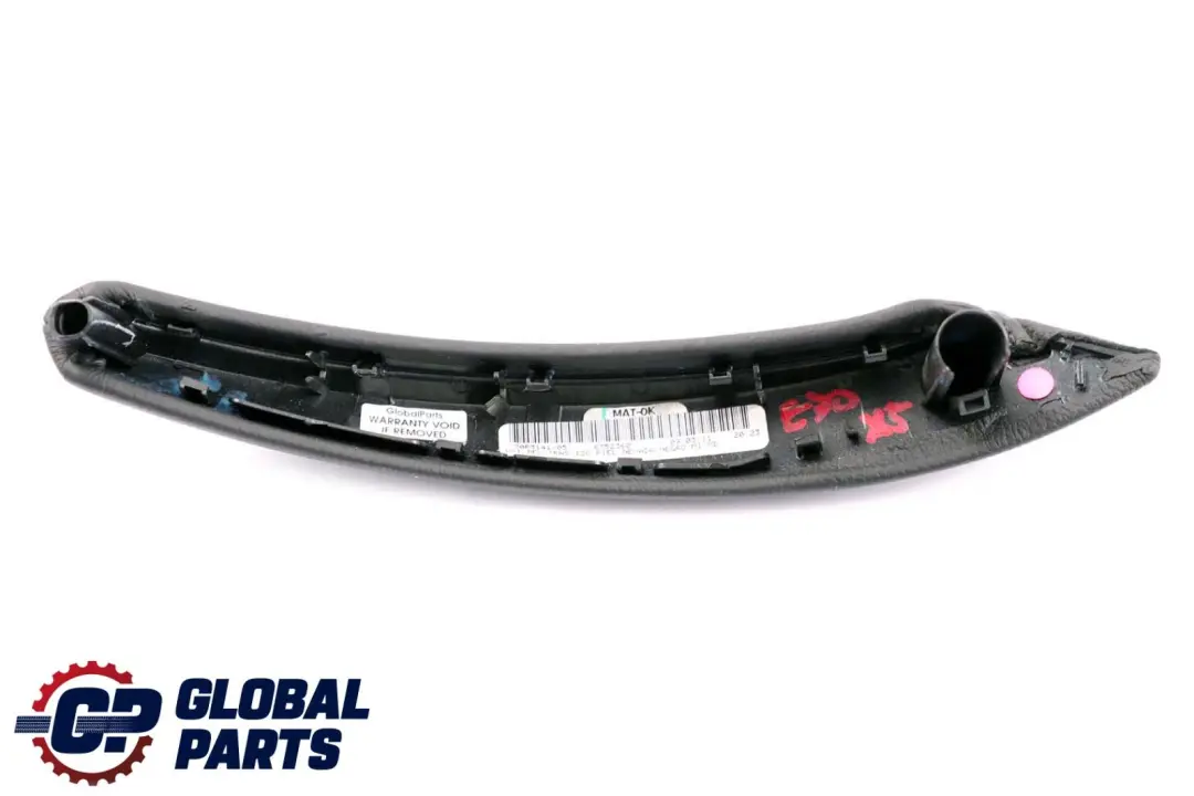  Door Pull Cover BMW X5 X6 E70 E71 Interior Trim Left N/S Black - SKU 6970165 - Part number 6970165