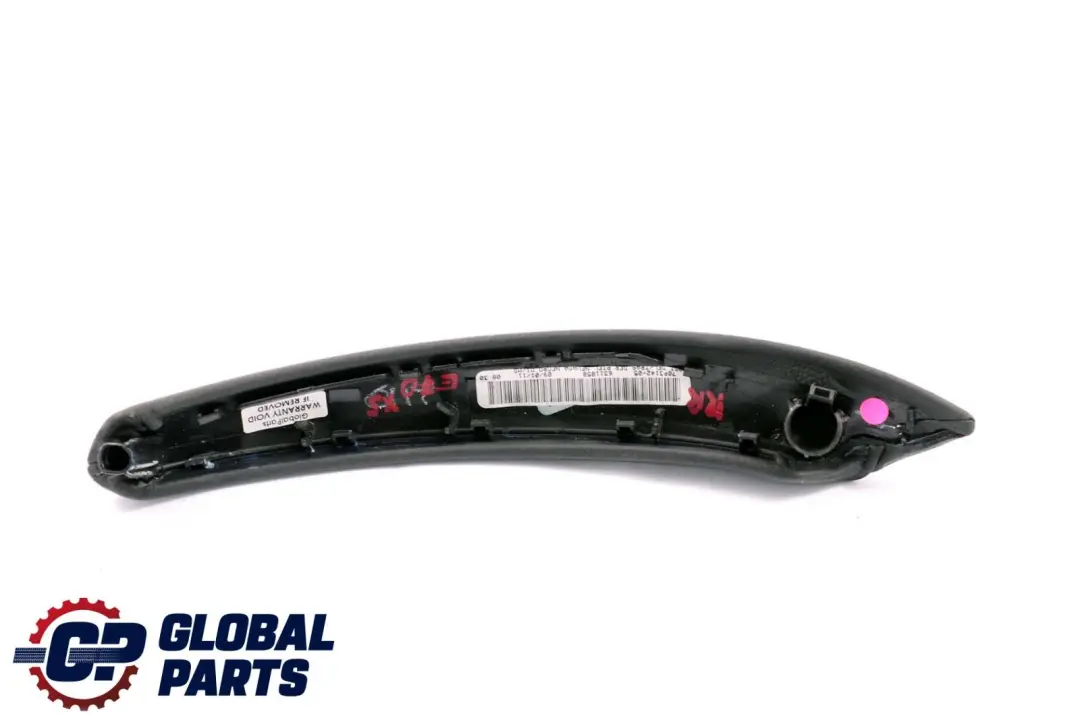 BMW X5 X6 E70 E71 Couvercle De Tirette De Porte Intérieur Droit O/S Noir 6311858 - SKU 6970166 - Numéro de pièce 6970166
