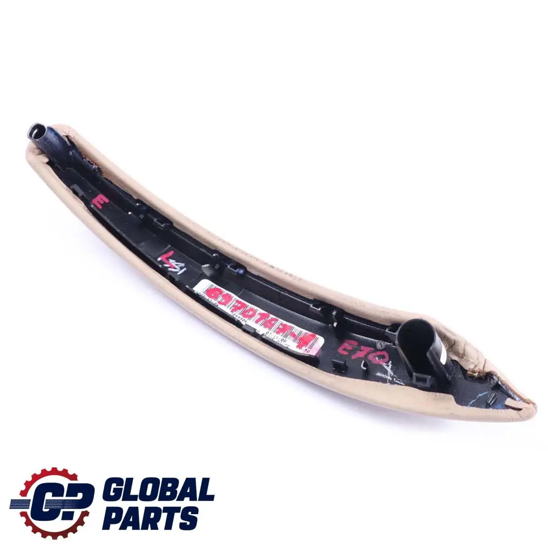 Trim Door Pull Cover Left N/S Leather Beige to BMW X5 X6 Series E70 E71 1 with Part number 6970167 BMW X5 X6 Series E70 E71 1 Trim Door Pull Cover Left N/S Leather Beige - SKU 6970167-1 - Part number 6970167