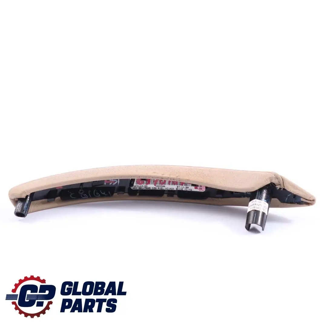 Embellecedor Tirador Puerta Izquierda Cuero Beige para BMW X5 X6 E70 E71 con número de pieza 6970167 BMW X5 X6 E70 E71 Embellecedor Tirador Puerta Izquierda Cuero Beige - SKU 6970167-1 - Número de pieza 6970167