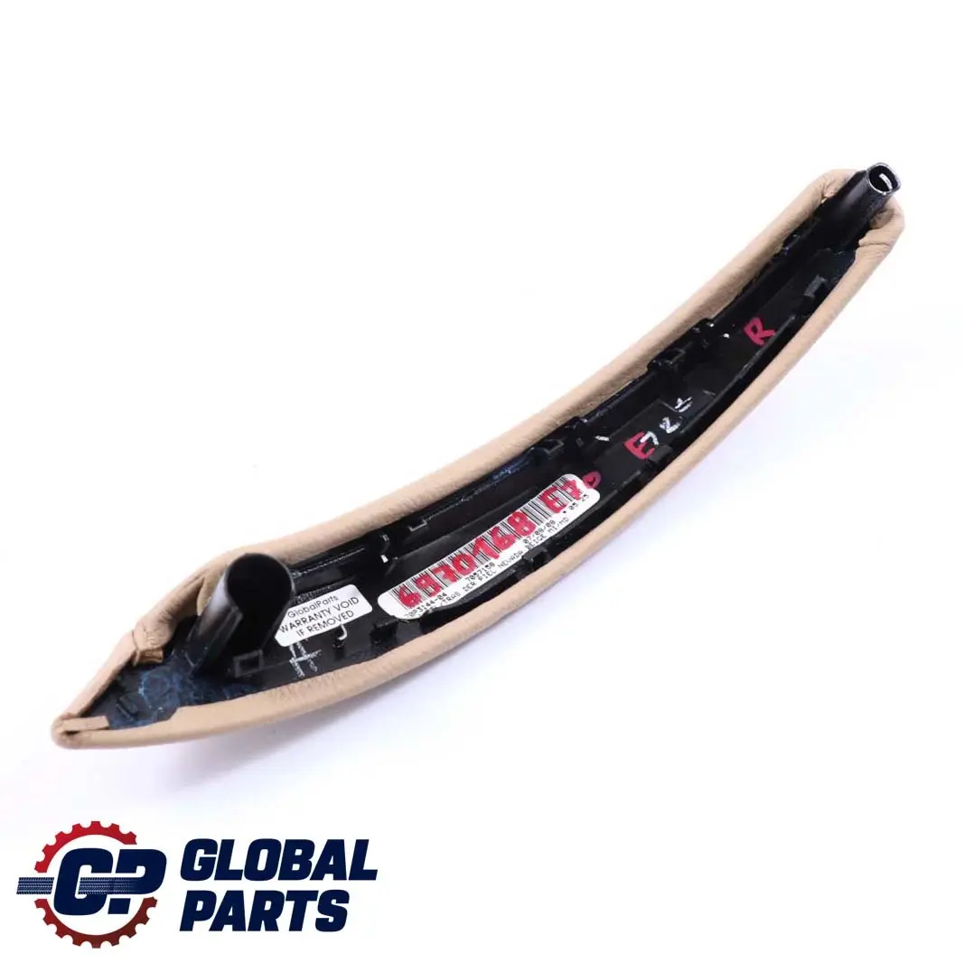 BMW X5 X6 Series E70 E71 Interior Trim Door Pull Cover Right O/S Beige - SKU 6970168 - Part number 6970168