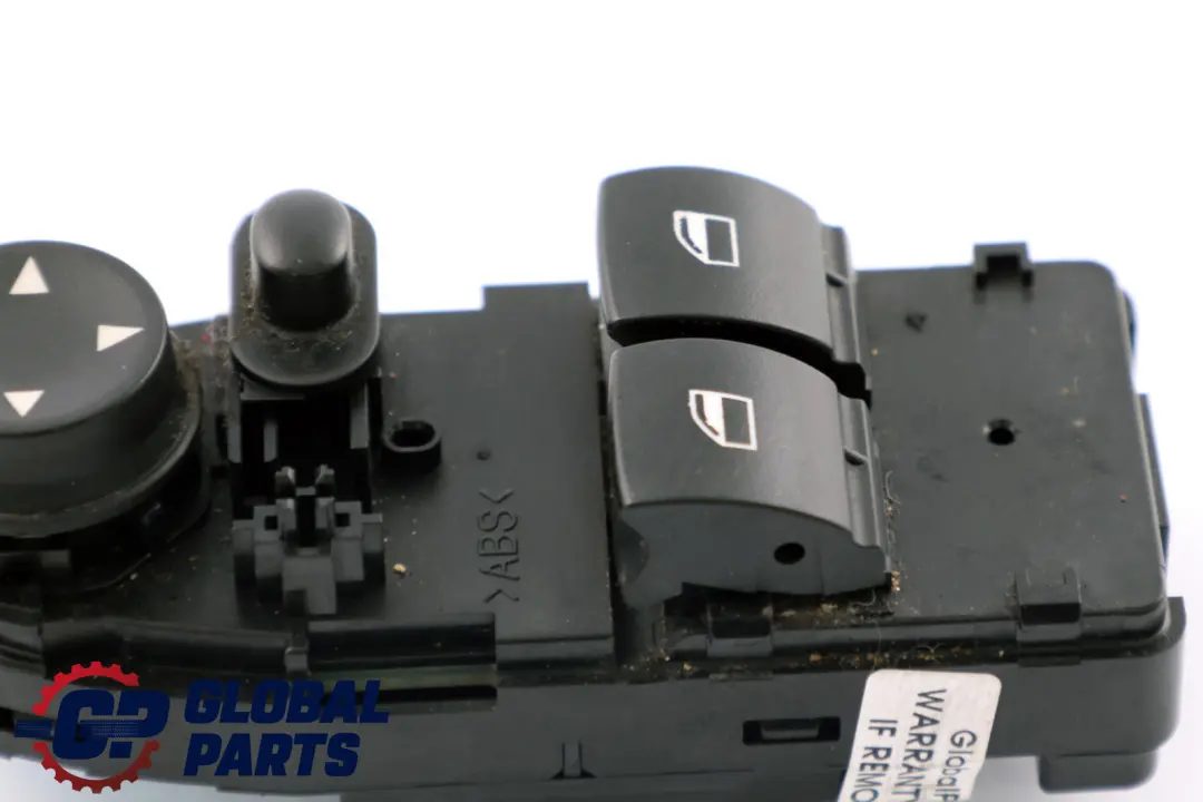 Interruptor Elevalunas Lado Conductor Derecho Negro para BMW E87 con número de pieza 9217240 BMW E87 Interruptor Elevalunas Lado Conductor Derecho Negro - SKU 6970191 - Número de pieza 9217240