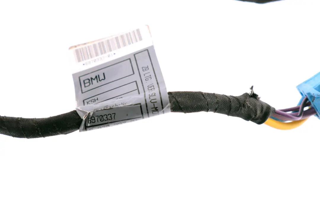 Sitz Lehnen Verstellung Adapter Anschluss Kabel für BMW E92 mit Teilenummer 6970337 BMW E92 Sitz Lehnen Verstellung Adapter Anschluss Kabel - SKU 6970337 - Teilenummer 6970337