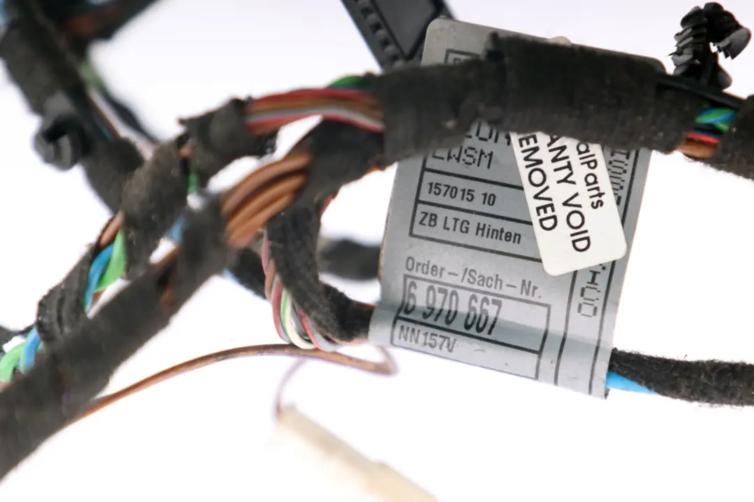 Left Right Door N/O/S Wiring Harness Cables to BMW X5 Series E70 Rear with Part number 6970667 BMW X5 Series E70 Rear Left Right Door N/O/S Wiring Harness Cables - SKU 6970667 - Part number 6970667