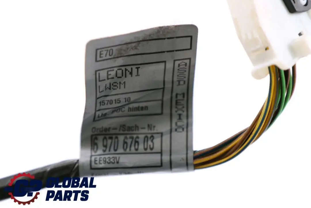 BMW X5 E70 Rear Bumper PDC Cables Wiring Loom Set - SKU 6970676 - Part number 6970676