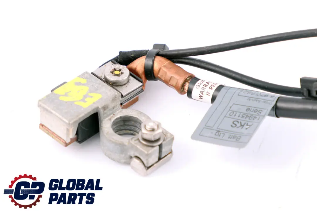 BMW 6 Series E63 E64 Negative Battery Cable Minus Pole IBS - SKU 6970682 - Part number 6970682