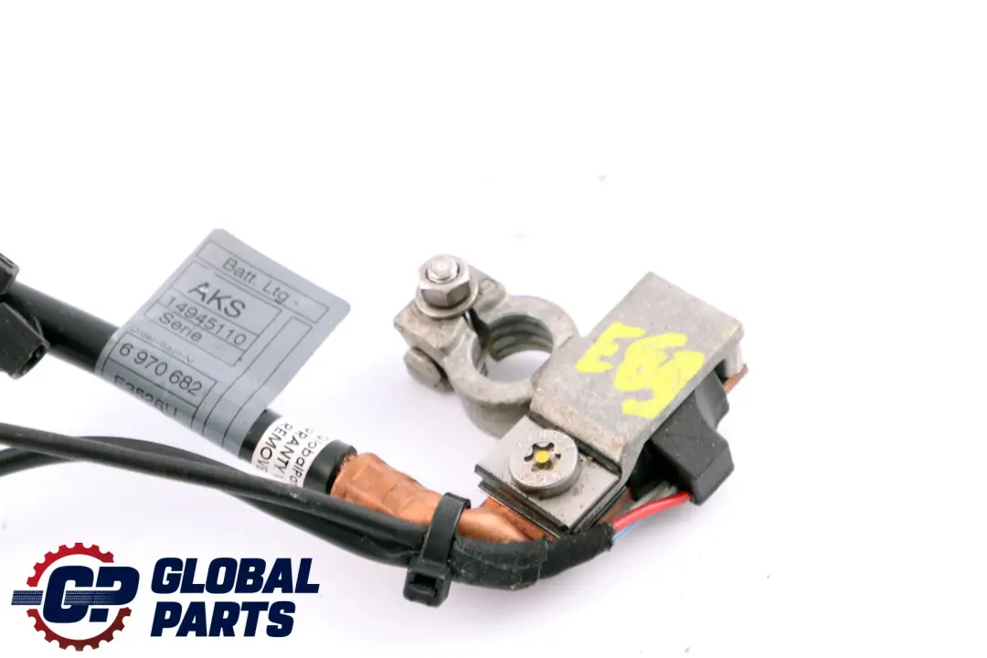 Negative Battery Cable Minus Pole IBS to BMW 6 Series E63 E64 with Part number 6970682 BMW 6 Series E63 E64 Negative Battery Cable Minus Pole IBS - SKU 6970682 - Part number 6970682