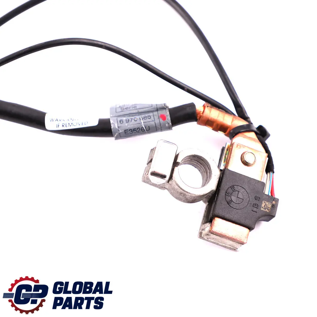 BMW Serie 3 E90 E91 E92 E93 Cavo negativo batteria meno polo IBS - SKU 6970685 - Numero di parte 6970685