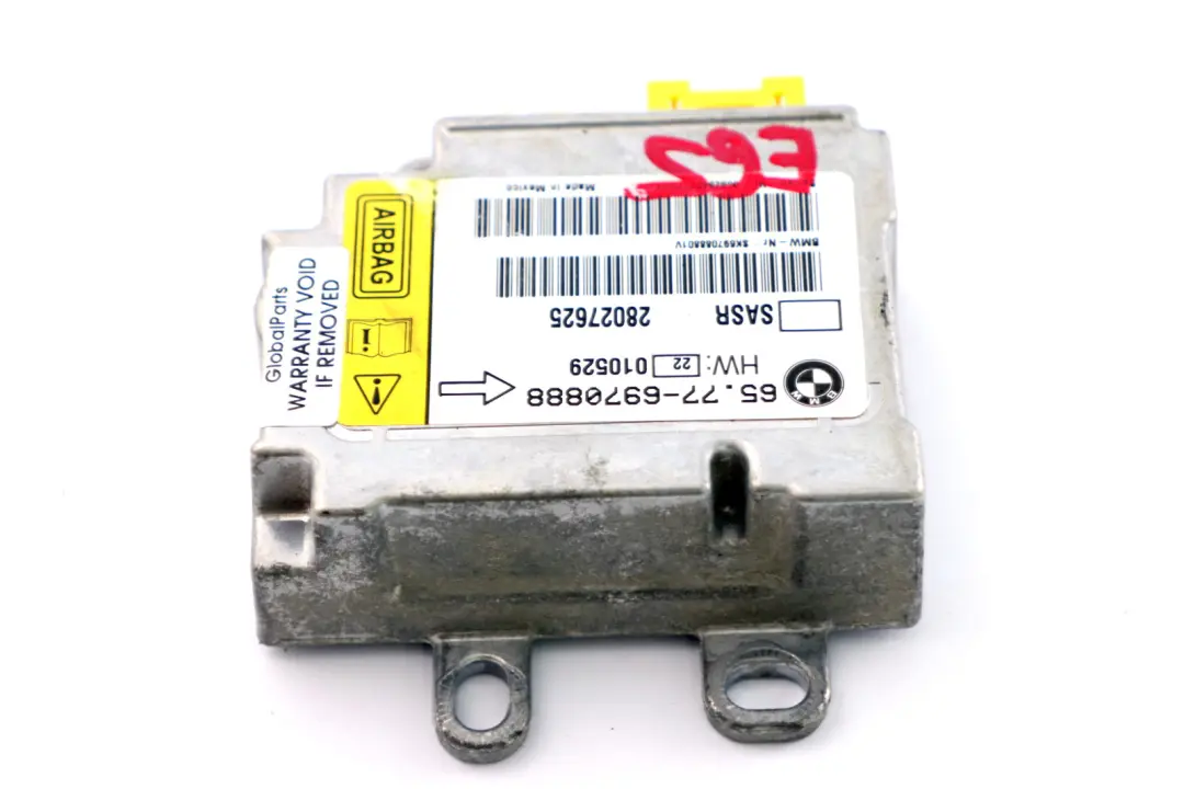 BMW 7 Series E65 E66 E67 A-Pillar Sensor Right O/S - SKU 6970888 - Part number 6970888