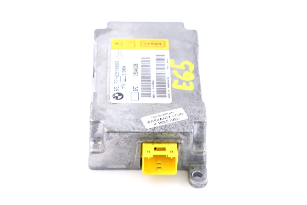 Sensor Vehiculo Centro Airbag para BMW E65 E66 E67 con número de pieza 6970889 BMW E65 E66 E67 Sensor Vehiculo Centro Airbag - SKU 6970889 - Número de pieza 6970889