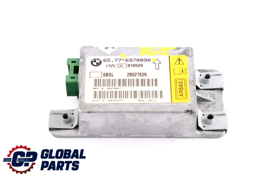 BMW 7 Series E65 E66 E67 Sensor B-pillar Left Airbag N/S - SKU 6970890 - Part number 6946111