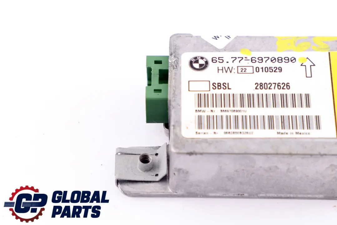 Sensor B-pillar Air Module Left N/S to BMW E65 E66 E67 with Part number 6946111 BMW E65 E66 E67 Sensor B-pillar Air Module Left N/S - SKU 6970890 - Part number 6946111