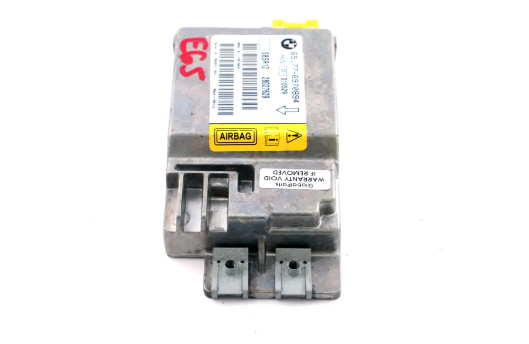 Sensore Airbag Montante B Destro per BMW E65 E66 E67 con numero di parte 6970894 BMW E65 E66 E67 Sensore Airbag Montante B Destro - SKU 6970894 - Numero di parte 6970894