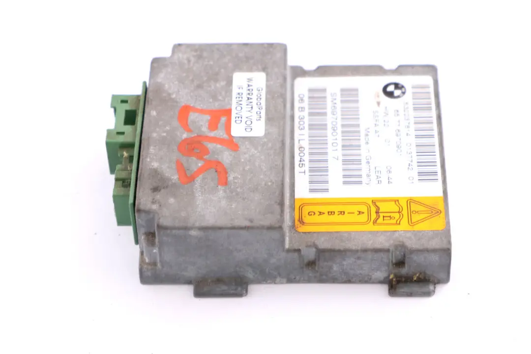 BMW E65 E66 E67 Sensor Airbag Asiento Conductor 6577 - SKU 6970901 - Número de pieza 6970901