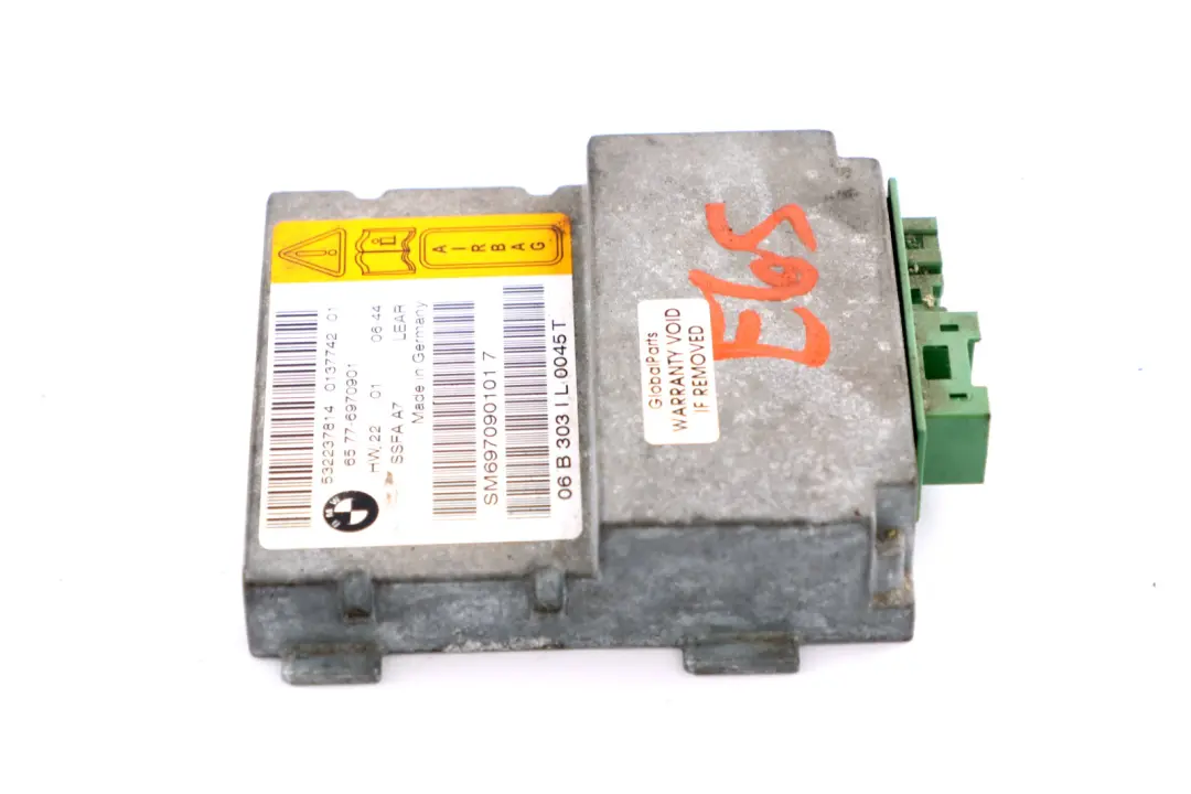 Sensor Fahrersitz Airbag 6577 für BMW E65 E66 E67 mit Teilenummer 6970901 BMW E65 E66 E67 Sensor Fahrersitz Airbag 6577 - SKU 6970901 - Teilenummer 6970901