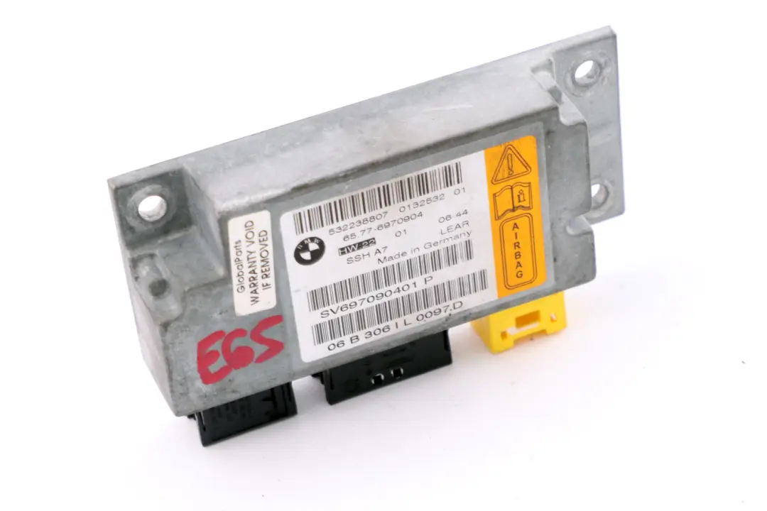 Sensor Rücksitz 6577 für BMW 7 er E65 E66 E67 mit Teilenummer 6970904 BMW 7 er E65 E66 E67 Sensor Rücksitz 6577 - SKU 6970904 - Teilenummer 6970904