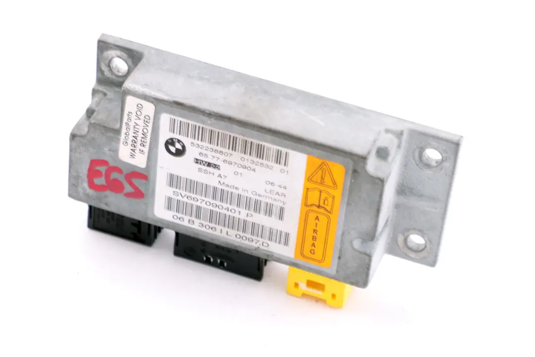 Sensore Sedile Posteriore 6577 per BMW E65 E66 E67 con numero di parte 6970904 BMW E65 E66 E67 Sensore Sedile Posteriore 6577 - SKU 6970904 - Numero di parte 6970904