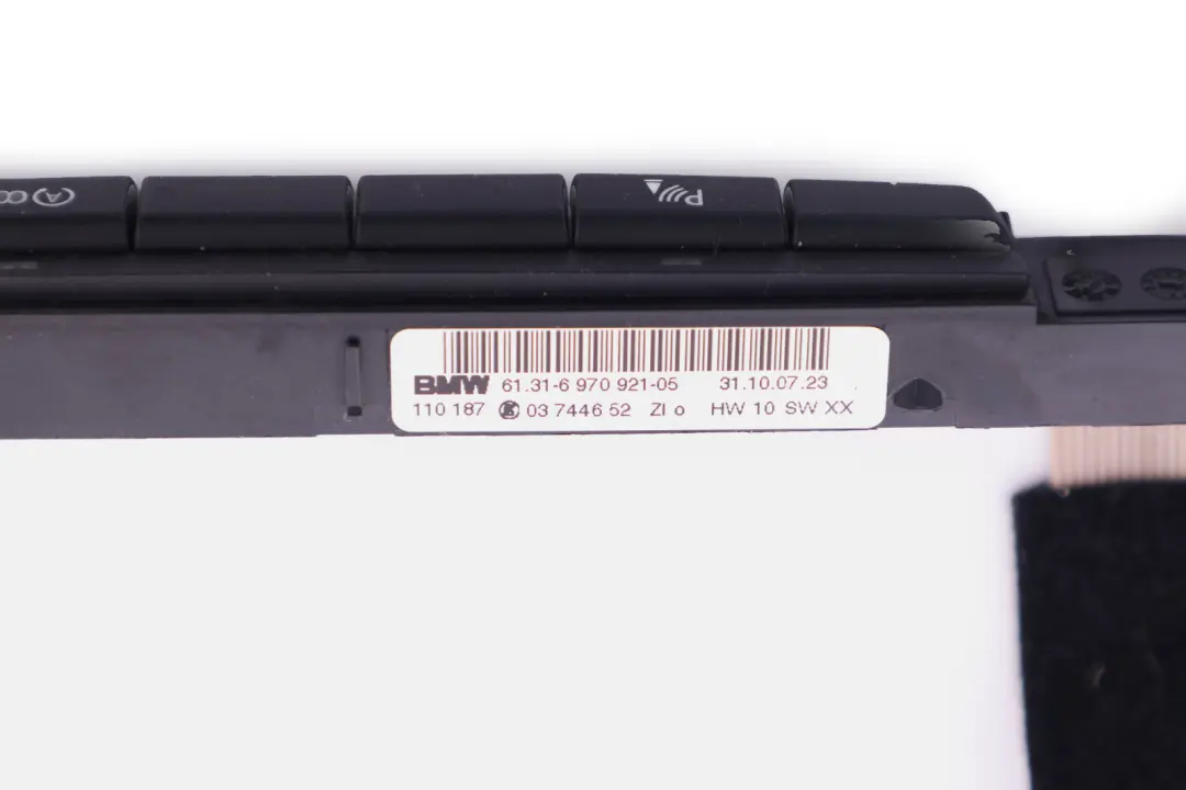 Centre Console Switch BMW E81 E87 E90 E91 Panel Auto Start Stop PDC to with Part number 6970913 Centre Console Switch BMW E81 E87 E90 E91 Panel Auto Start Stop PDC - SKU 6970913 - Part number 6970913