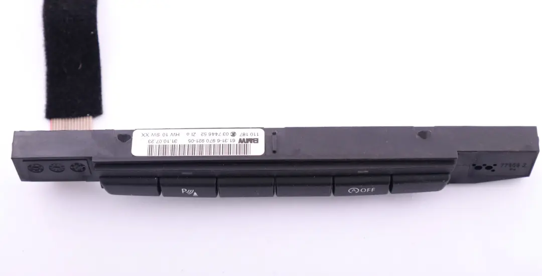 Panel Przełącznik Konsoli Środkowej Start Stop do BMW E81 E87 E90 E91 o numerze 6970913 BMW E81 E87 E90 E91 Panel Przełącznik Konsoli Środkowej Start Stop - SKU 6970913 - Numer Części 6970913