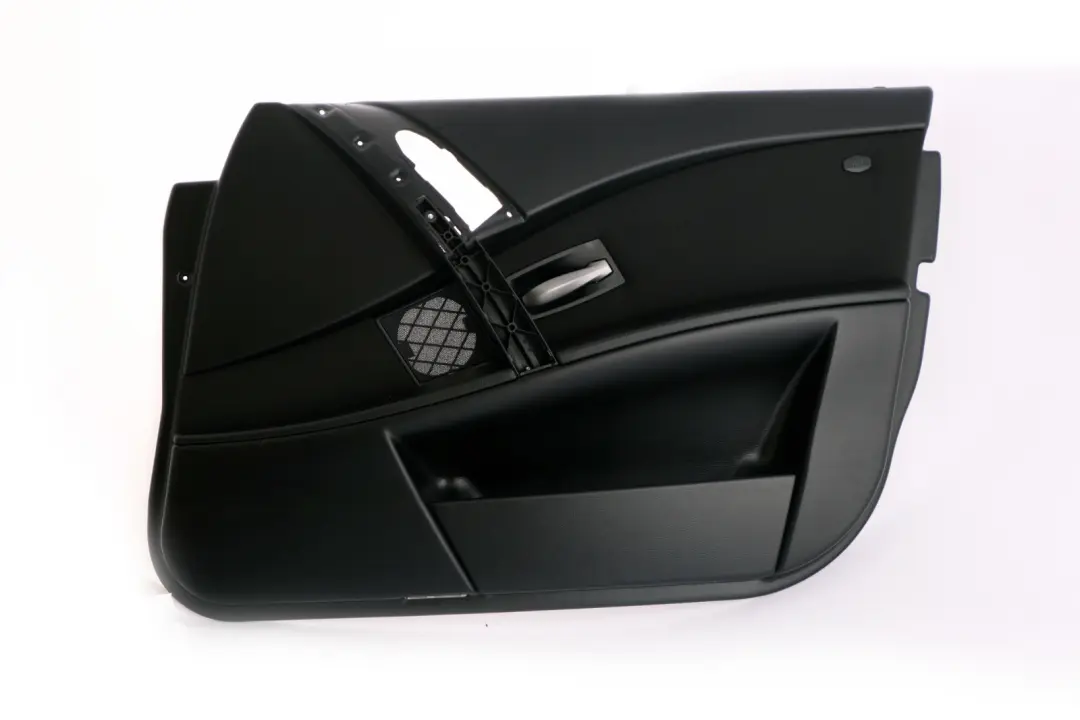 Door Card Cloth Trim Panel Front Right Anthracite para BMW E60 E61 con número de pieza 6970934 BMW E60 E61 Door Card Cloth Trim Panel Front Right Anthracite - SKU 6970934 - Número de pieza 6970934