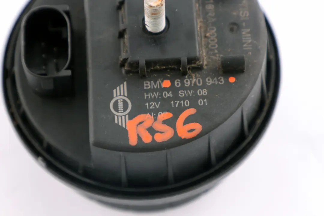 Sirena de Alarma Altavoz para Mini Cooper R50 R56 R55 R57 R58 LCI con número de pieza 65756970943 Mini Cooper R50 R56 R55 R57 R58 LCI Sirena de Alarma Altavoz - SKU 6970943 - Número de pieza 65756970943