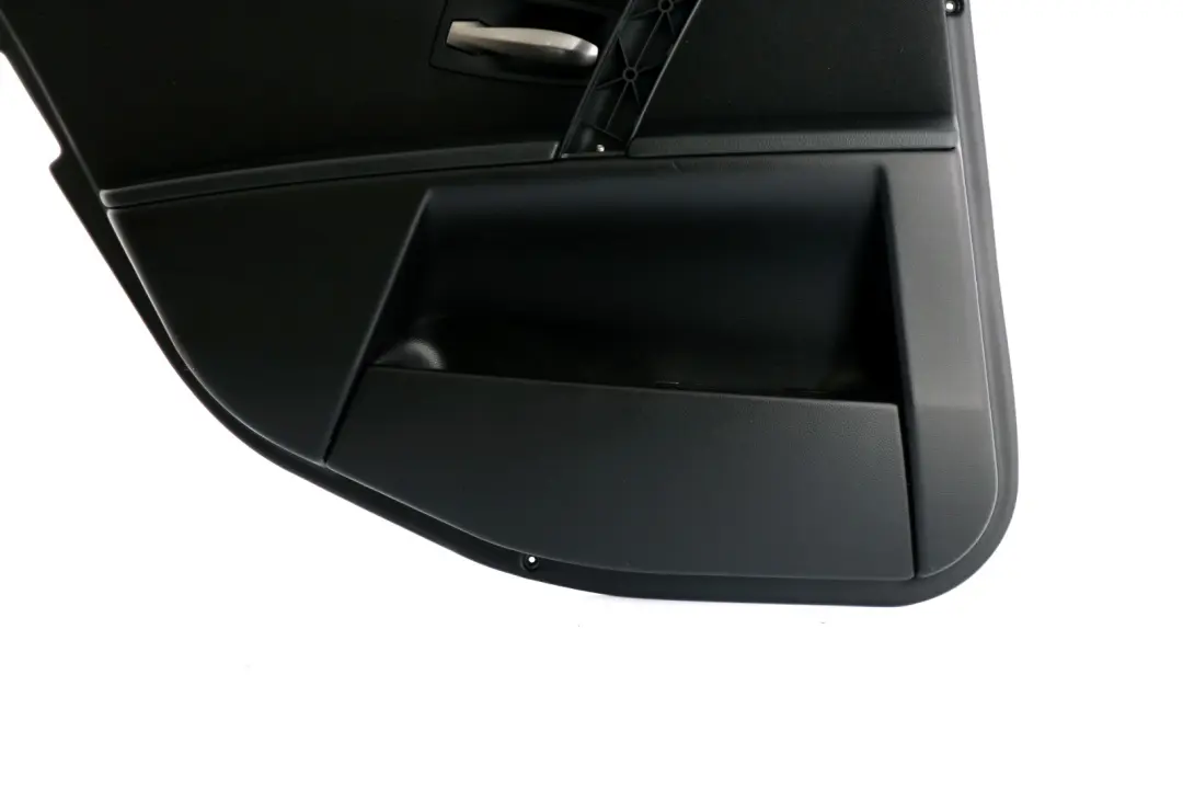 BMW 5 Series 1 E60 E61 Rear Left N/S Door Card Cloth Trim Panel Anthracite - SKU 6970971-1 - Part number 6970971