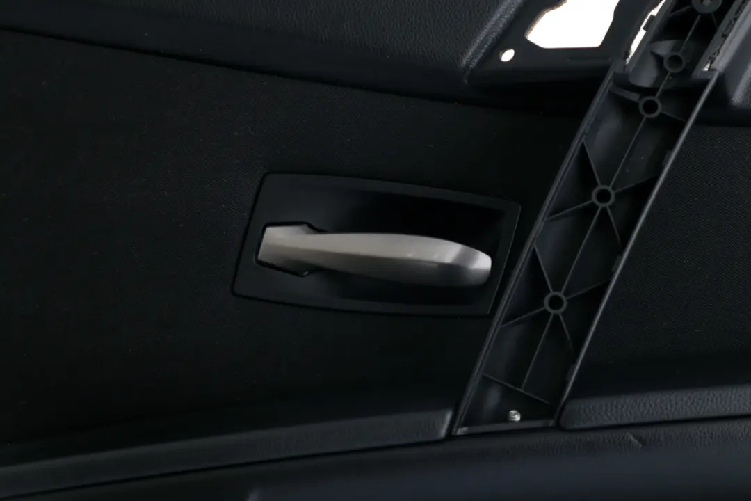 BMW 5 Series 1 E60 E61 Rear Left N/S Door Card Cloth Trim Panel Anthracite - SKU 6970971-1 - Part number 6970971