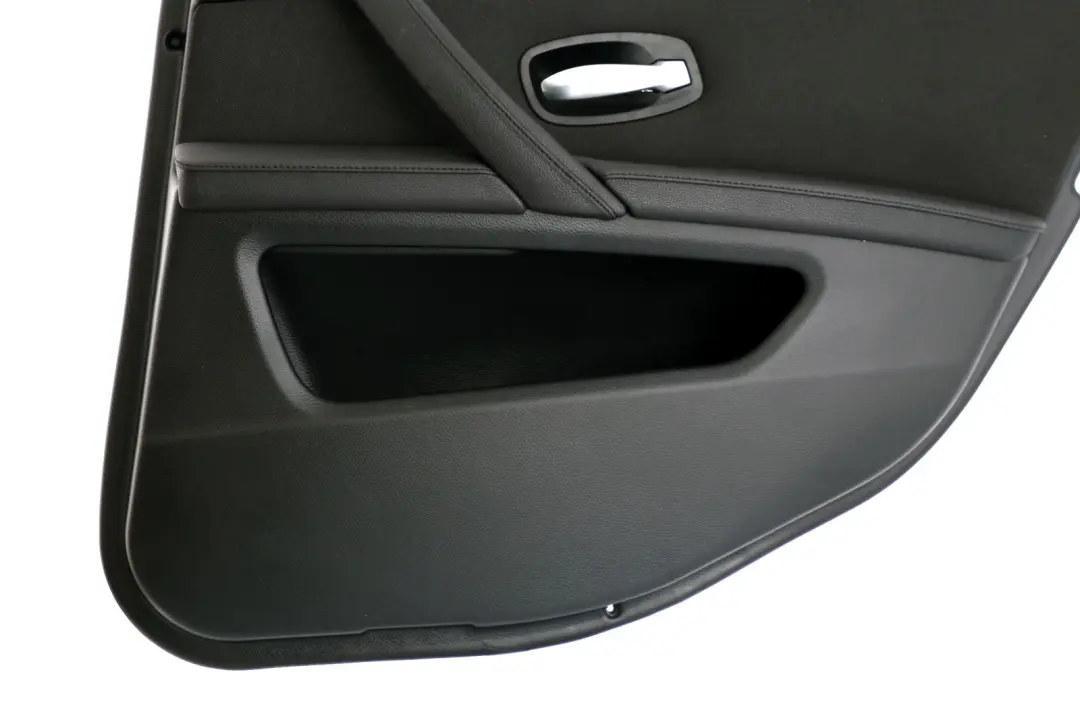 Pannello Rivestimento Scheda Porta Posteriore Destro Antracite per BMW LCI E60 E61 con numero di parte 6970972 BMW LCI E60 E61 Pannello Rivestimento Scheda Porta Posteriore Destro Antracite - SKU 6970972 - Numero di parte 6970972