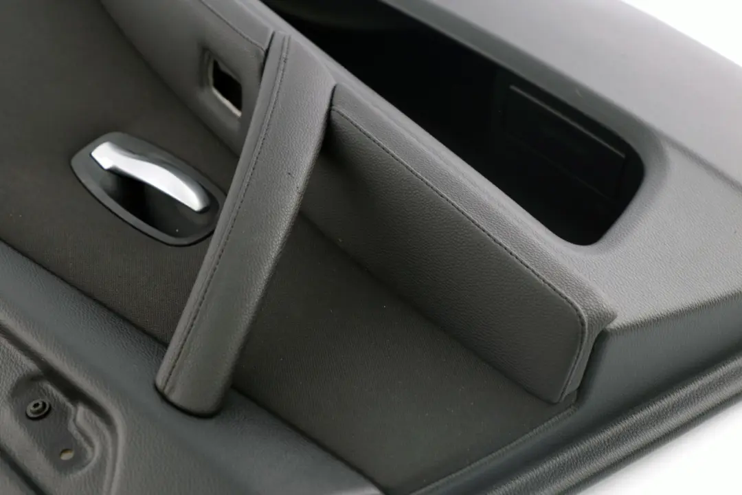BMW LCI E60 E61 Pannello Rivestimento Scheda Porta Posteriore Destro Antracite - SKU 6970972 - Numero di parte 6970972
