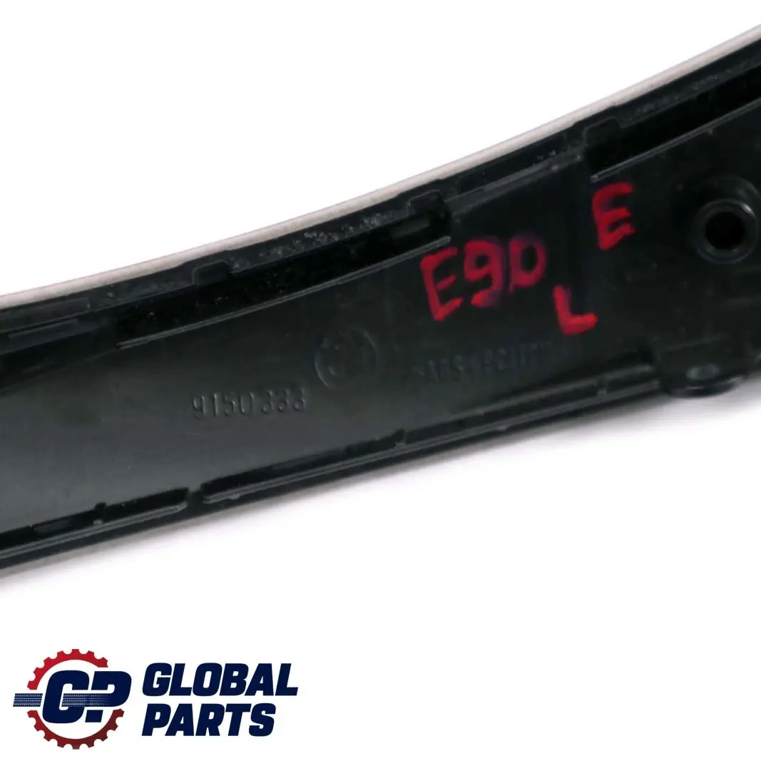 BMW 3 Series E90 E91 E92 E93 Grey Cover Trim Clasp Inside Door Handle Left N/S - SKU 6971291 - Part number 9150333