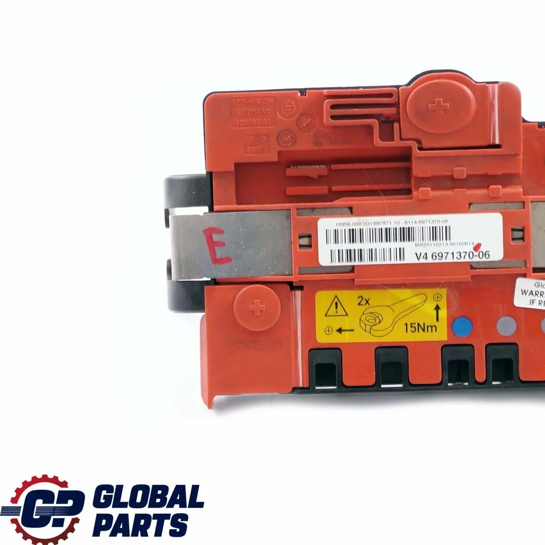 Stromverteiler Sicherung für BMW Series E81 E82 E84 E87 E90 E91 E92 mit Teilenummer 6971370 BMW Series E81 E82 E84 E87 E90 E91 E92 Stromverteiler Sicherung - SKU 6971370 - Teilenummer 6971370